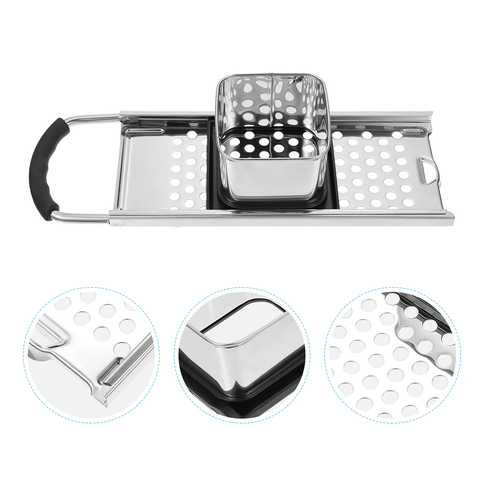 

2 Pcs Speghetti Stainless Steel Pimple Device Household Noodle Maker Dumpling Machine Making Tool Useful Manual Hand Slicer