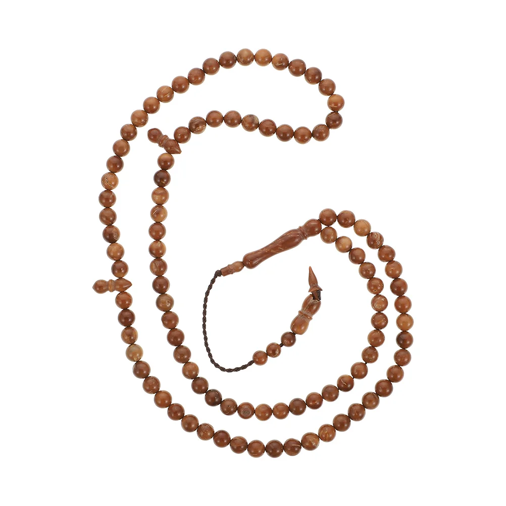 

Beads Prayer Bead Islamic Necklace Tasbih Muslim Rosary Bracelet Misbaha Hanging Tamarind Worry Dhikr Tree Worship Zikr