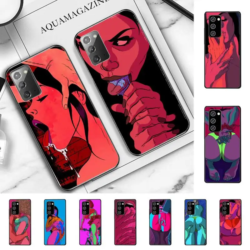 

Hot Girls Sexy Twerk Phone Case for Samsung Note 5 7 8 9 10 20 pro plus lite ultra A21 12 02