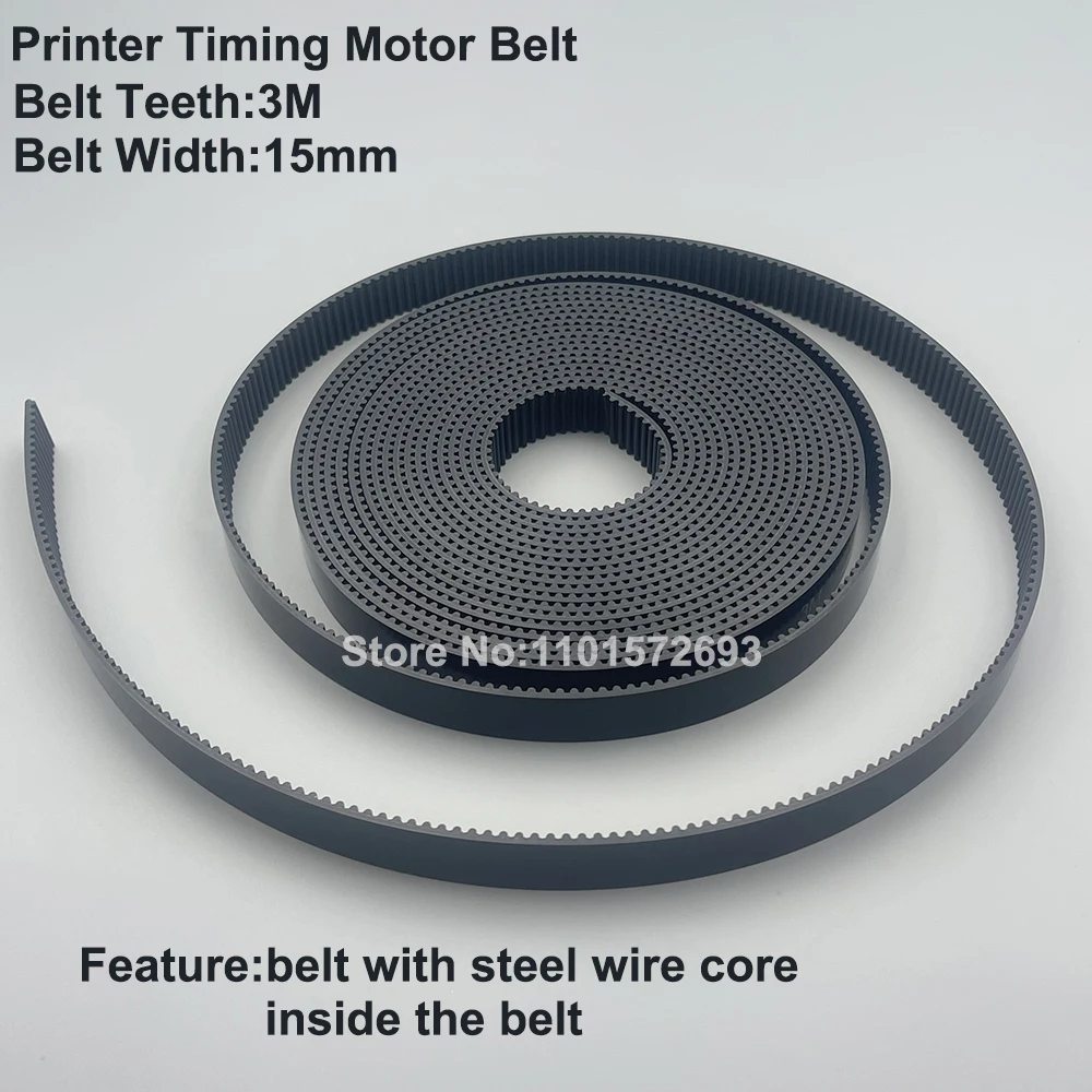 Длинный ремень для струйной печати 3M-15mm ГРМ двигателя XP600 TX800 DX5 DX7 Mimaki JV33 JV22JV5 Allwin