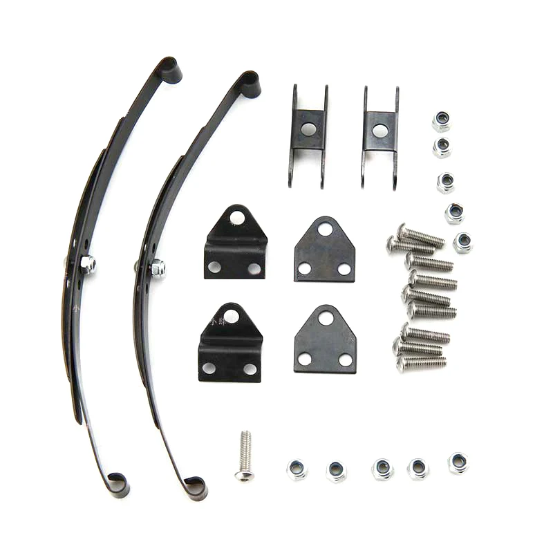 

1:10 Climbing car modified parts RC4WD D90 TRX4 frame shock-absorbing leaf spring with suspension lug bracket