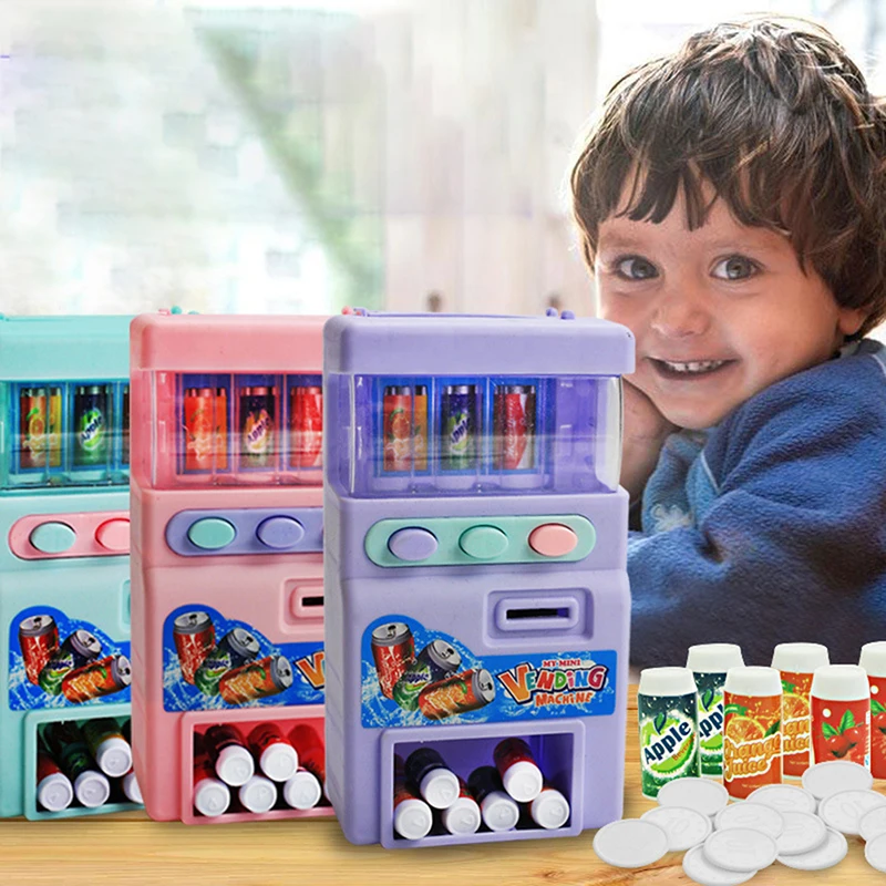 Лидер продаж детский мини-автомат для продажи напитков с монетами