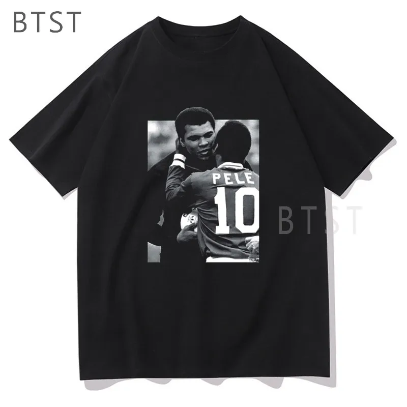 

Футболка Мужская/женская черная с графическим принтом, хлопок, топ, крутая, Повседневная