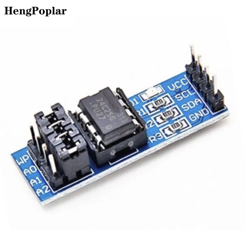 

Модуль хранения данных EEPROM I2C с последовательным интерфейсом AT24C256 для Arduino, 1 шт.