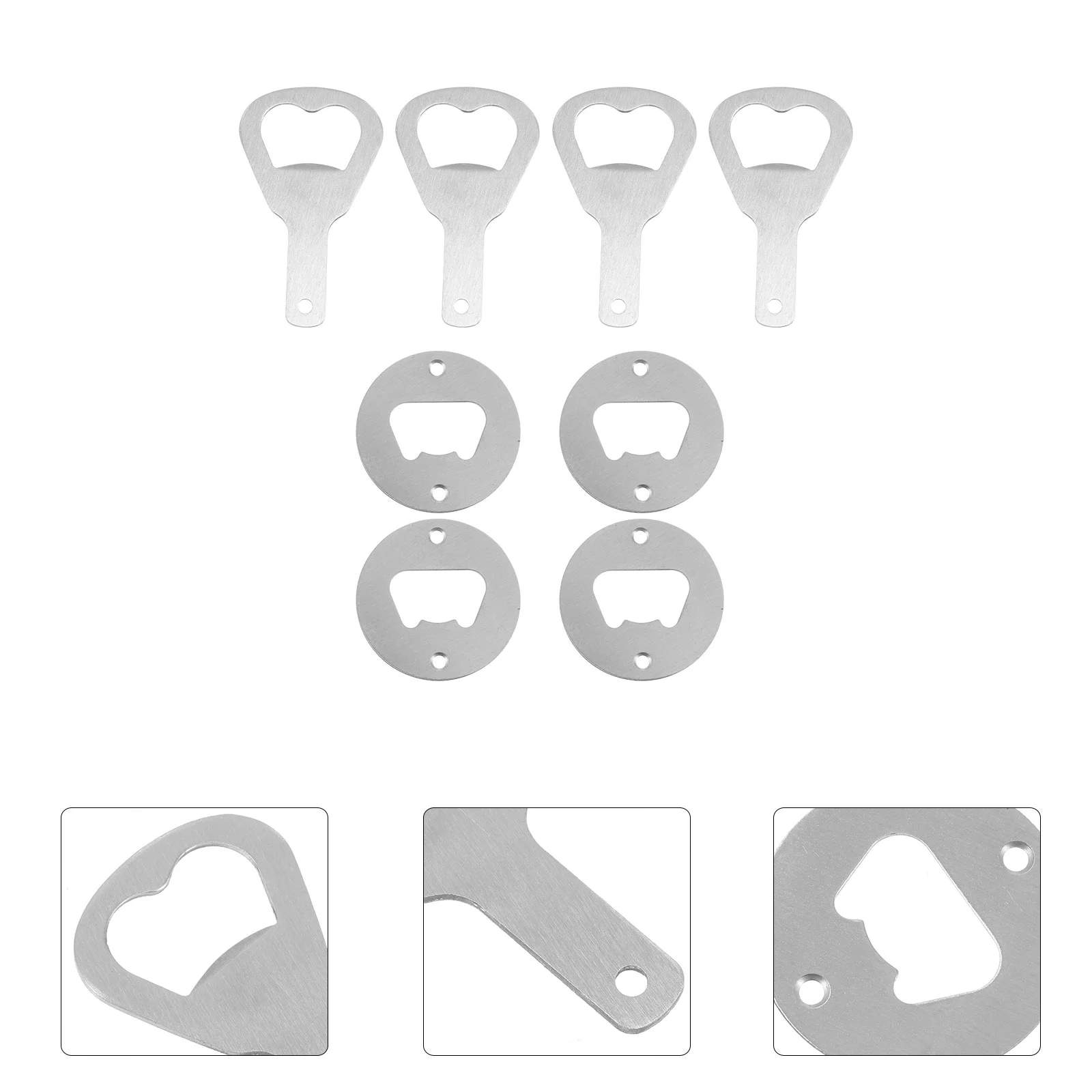 

Bottle Opener Openers Lifters Beer Cap Caps Rounddiysimple Steel Stainlessretro Metal Unique Rustic Christmas Lifter Inset