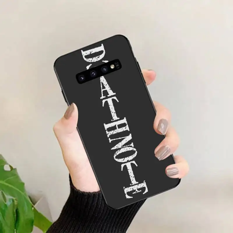 Death Note  Phone Case for Samsung S10 21 20 9 8 plus lite S20 UlTRA 7edge
