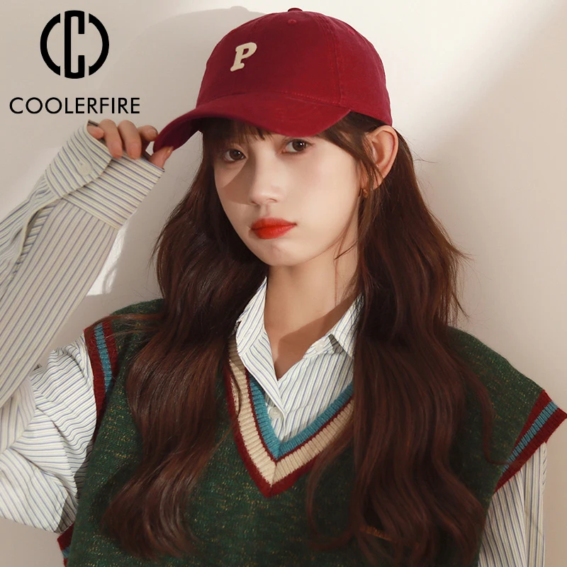 

Women Men Baseball Caps Embroidery Letter Casual Fashion Hip Hop Visors Spring and Summer Outdoor Girl Cap Cotton Sun Hat AC2014