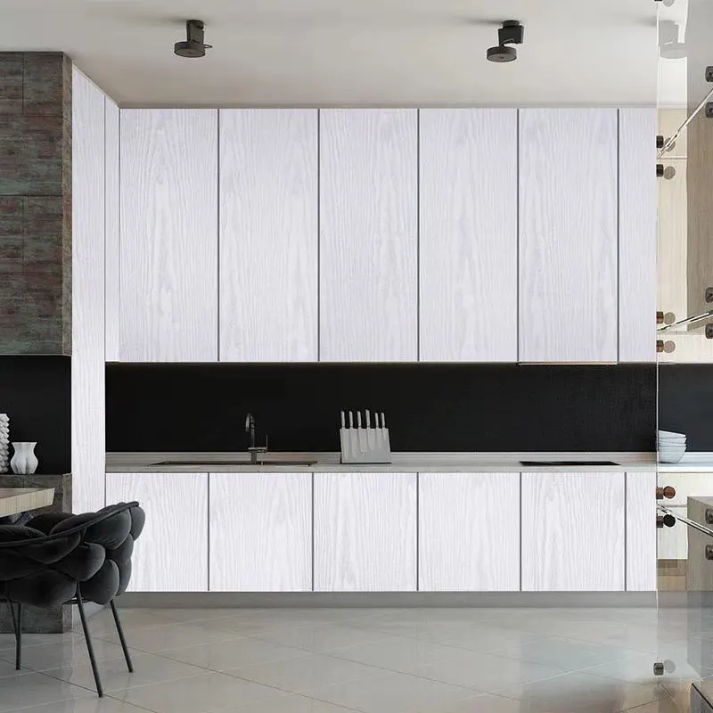 vinyl self adhesive wood grain wallpaper for walls in rolls waterproof wall stickers for kitchen cabinets closet furniture decor free global shipping