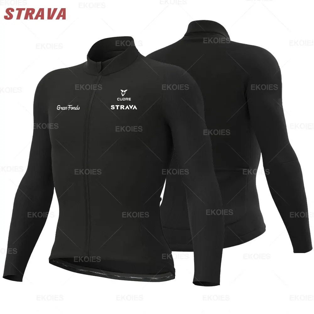 

Трикотажные изделия для велоспорта на весну 2022, трикотажные изделия для команды STRAVA, Мужская одежда для велоспорта с длинными рукавами, вел...