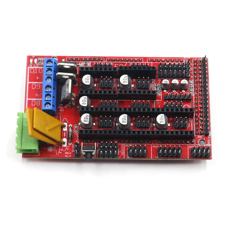1 шт. RAMPS 4 панель управления для 3D-принтера Reprap MendelPrusa | Электроника