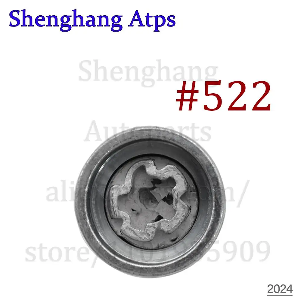 

1шт. # 521- # 530 для VW Touareg Sharan Beetle Phaeton Tiguan CC Scirocco, противоугонный инструмент для снятия винтов для автомобильных шин, гнездо, рукав для ключа