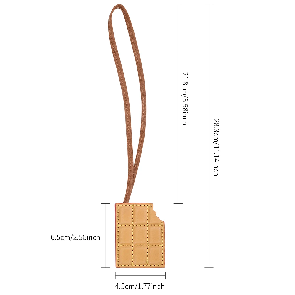 Сумка из натуральной кожи WUTA очаровательная шоколадная сумка подвеска для сумки