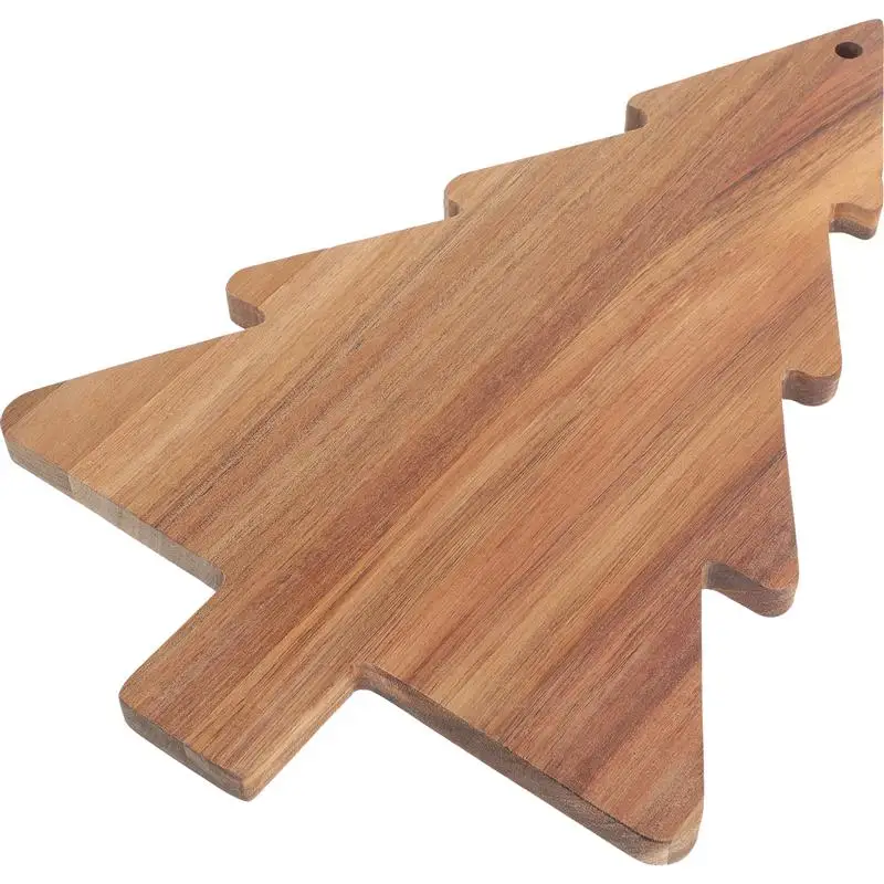 

Kitchen Chopping Board Platter Cheese Vegetables Fruit Tray Christmas Tree Board Christmas Decoration Kitchen Accessories