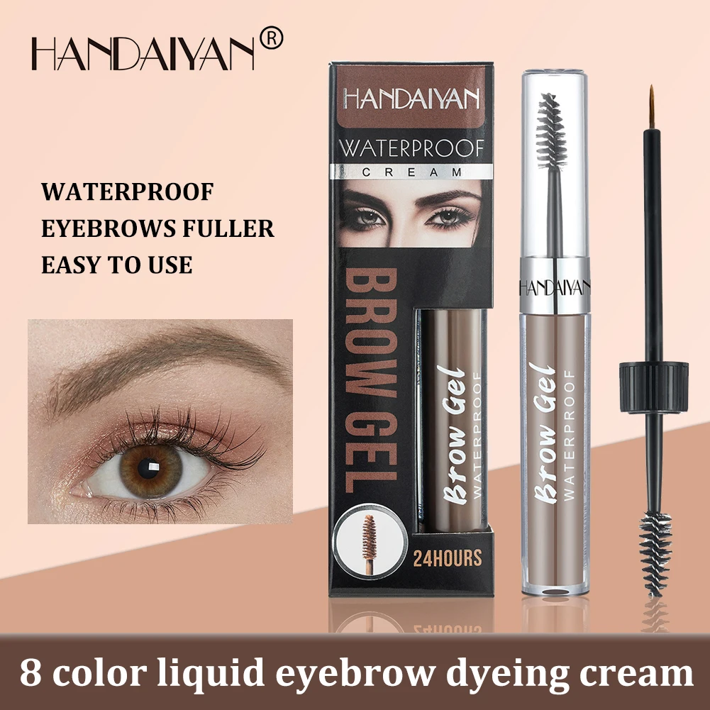 

3.5ml Eyebrow Styling Gel Waterproof Eye Brow Tint Gel Double-Ended Eyebrow Enhancers Natural Long Lasting Brow Styling Makeup