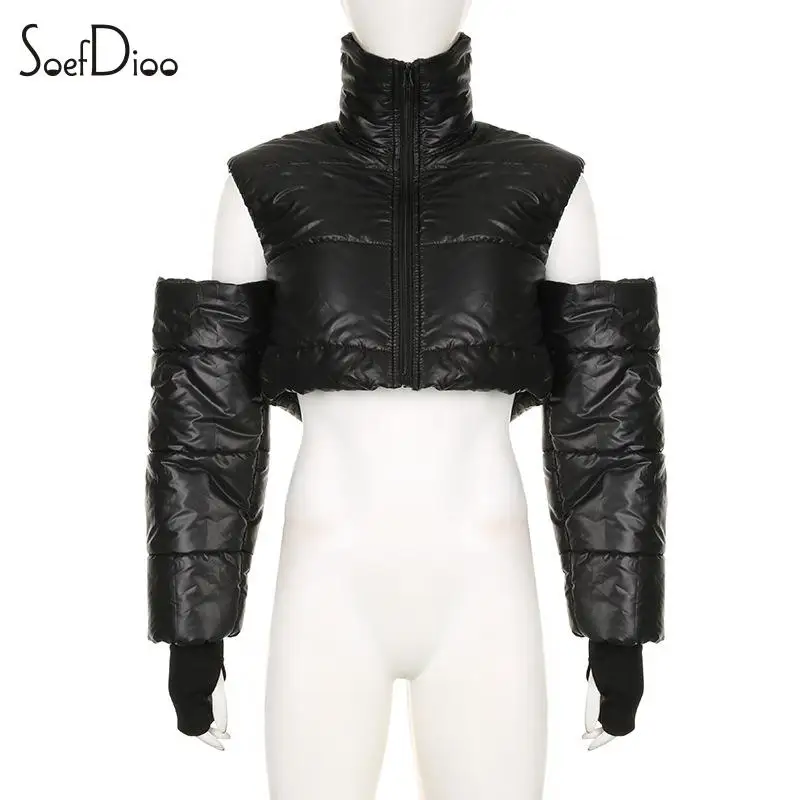 Рисунок 4 - Женская короткая стеганая куртка Soefdioo