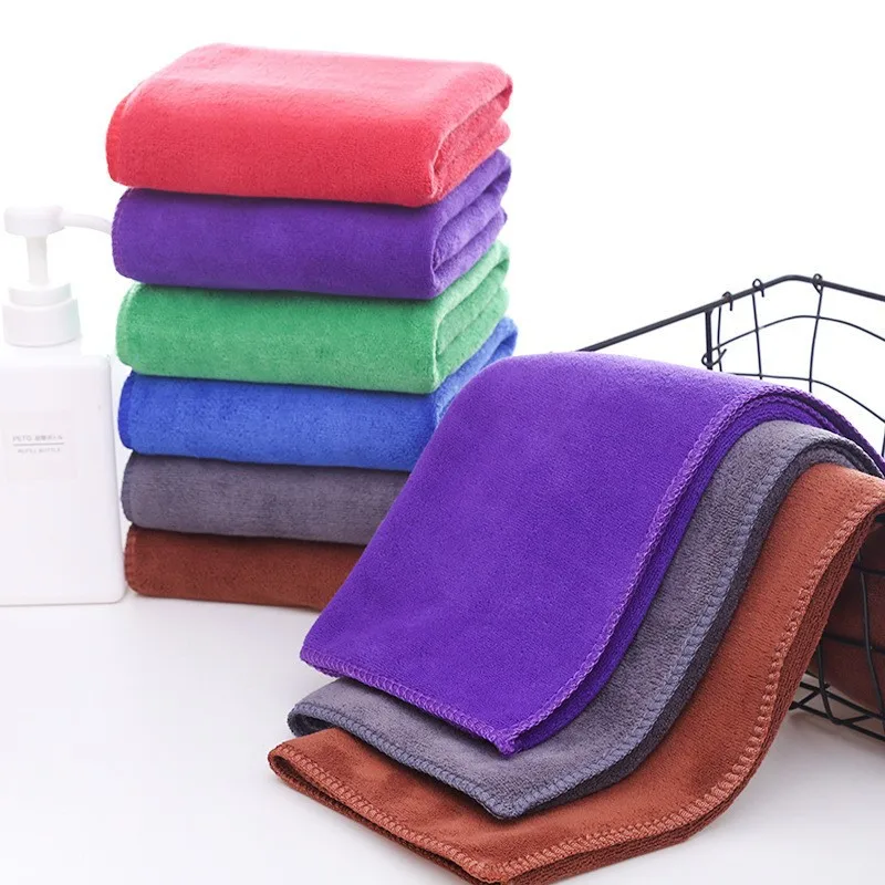 Разноцветные полотенца для мойки автомобиля 60*160 см утолщенная чистящая ткань