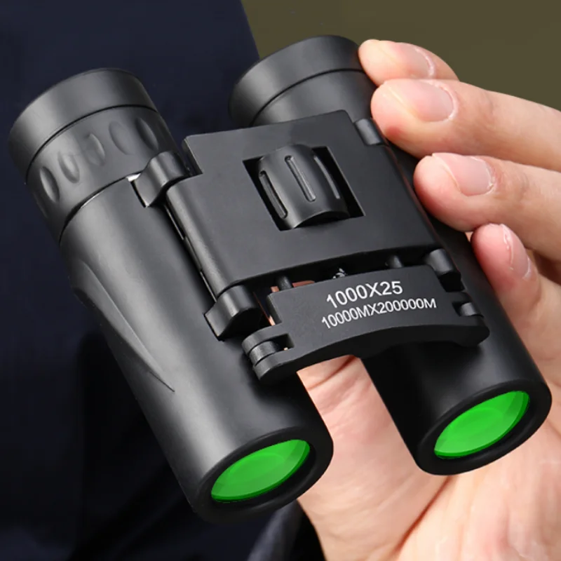 

1000X25 Zoom Telescope Professional Powerful Binoculars Long Range Portable Monocular Low Night Vision for Camping Tourism