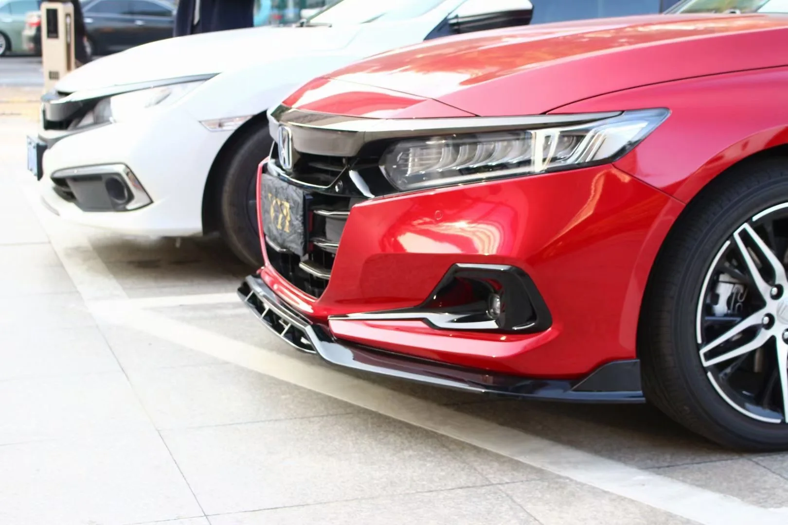 Передний спойлер для кузова лопаты Accord 2022-2023 HONDA SC-4K задний заднего бампера Защита