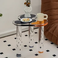 Nordic Fashion Acrylic Coffee Table Living Room Sofa Small Side Table Creative Shaped Corners Several Designer Furniture Modern