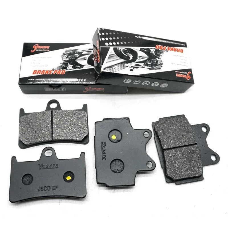 Фото Для YAMAHA TZR125R 1994 TZR250 1989 FZR600 Fazer 600 TZR 125 R 250 мотоциклетные передние и задние тормозные колодки, комплекты деталей №1