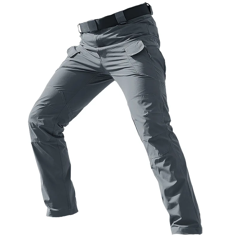 

Брюки мужские с несколькими карманами, летние уличные штаны для походов, кемпинга, рыбалки, быстросохнущие Тонкие тактические водонепроницаемые, одежда для скалолазания