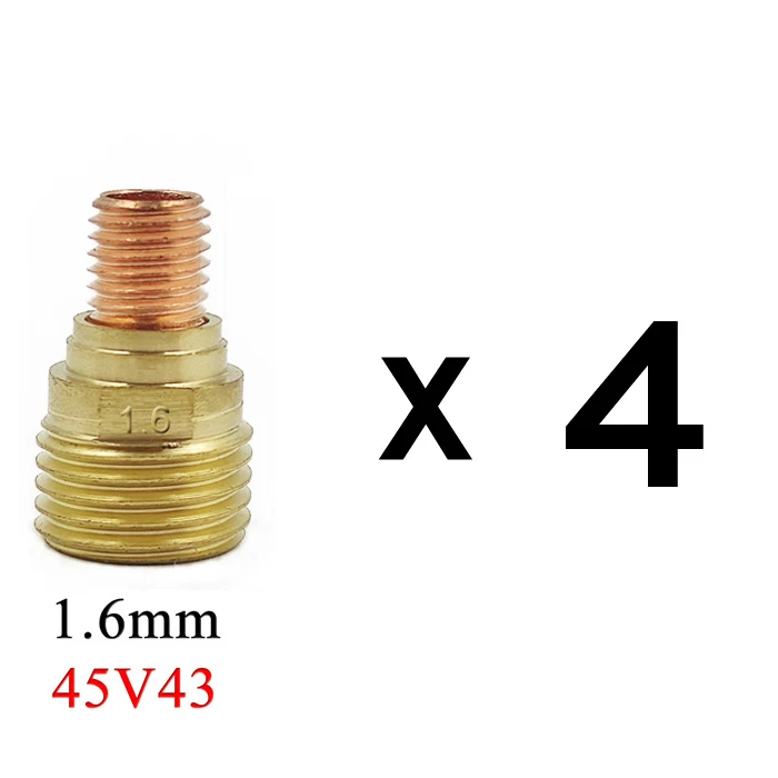 

Сварочные газовые линзы Jinhu 1,0/1,6/2,4/3,2 мм для TIG WP9 20 25