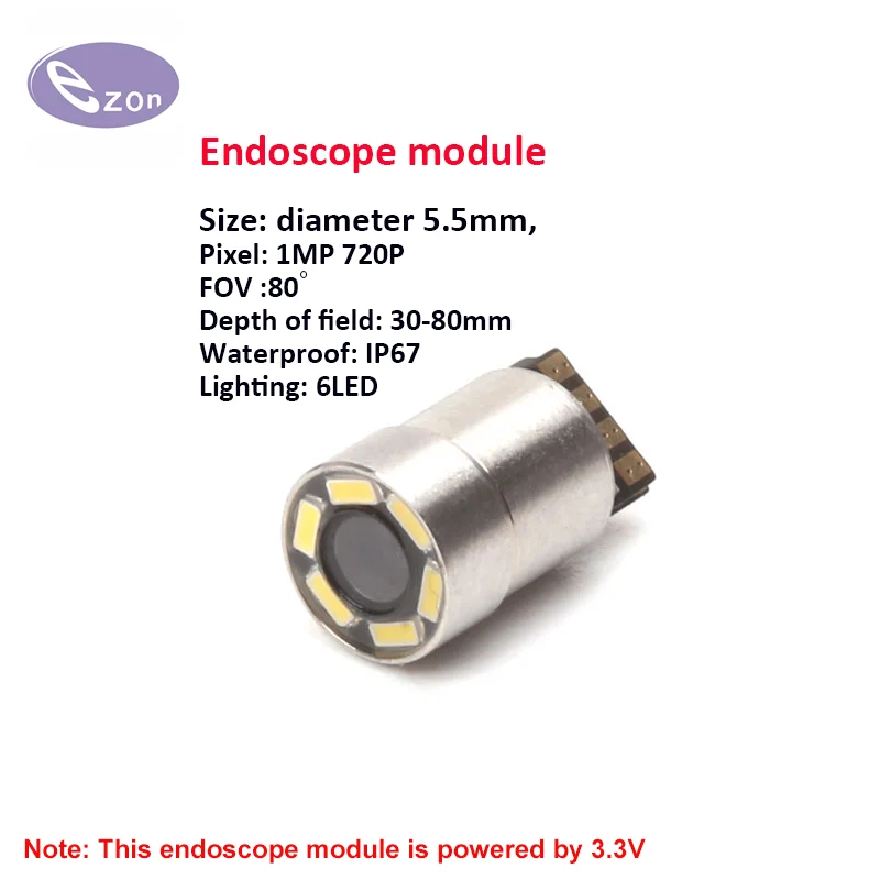 

EOENKK USB эндоскоп 5,5 мм EZ-EN55S-R