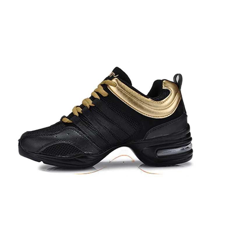 Women's Breathable Mesh Sporty Dancing Shoes Soft Bottom Low Top Toning Shoes Lightweight Fitness Shoes Comfortable Sport Shoes