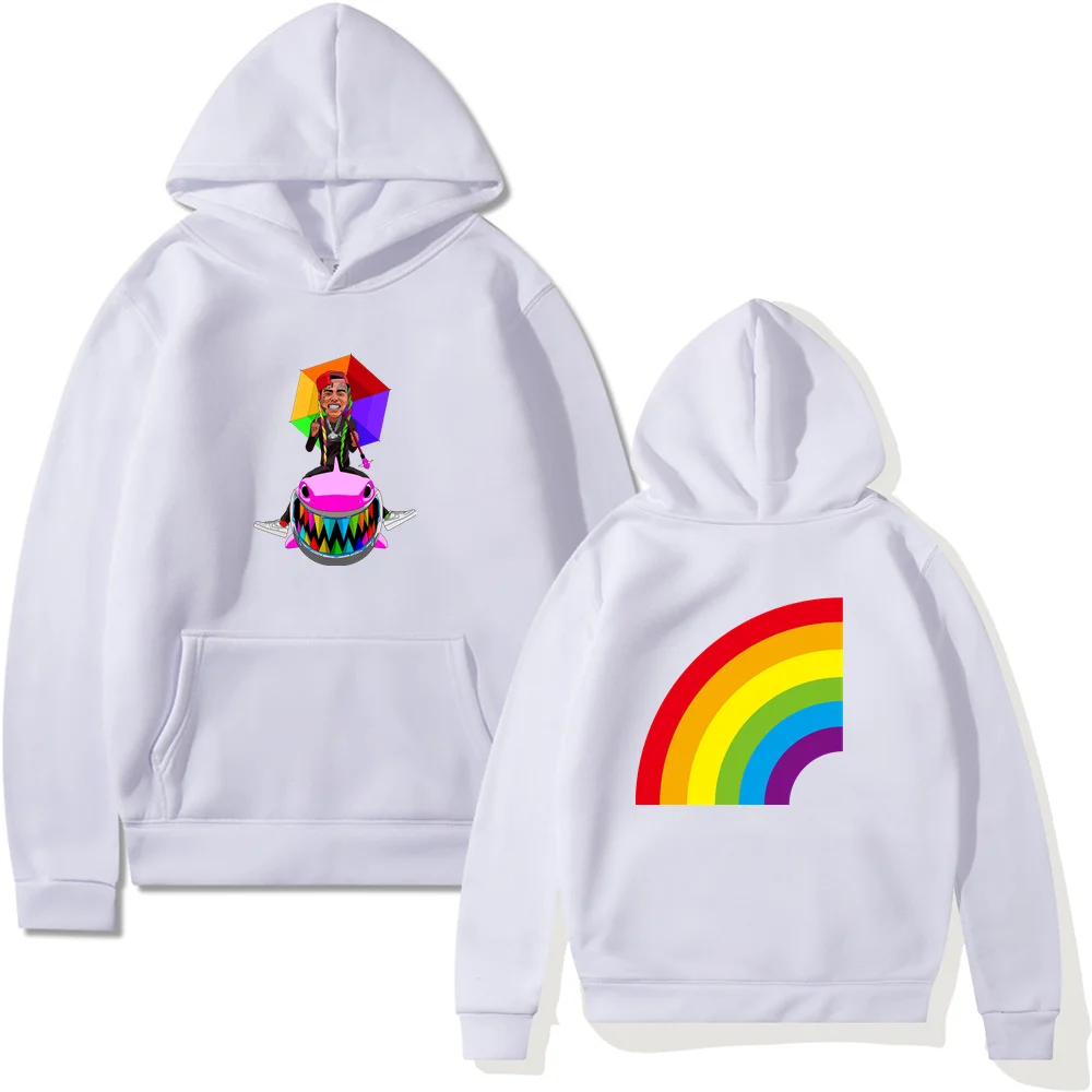 

Hoodie Men Pullovers 2022 New Album Gooba Hoodie Long Sleeve Sweatshirts Women Hip Hop Rap Streetwear Tekashi69 Clothes