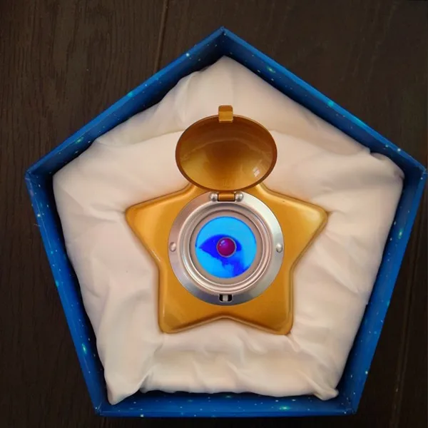 

Anime Sailor Moon Resin Moonlight Memory Pentagram Star Locket Starlit Sky Manga Music Box Cosplay Prop For Fans Collection Gift