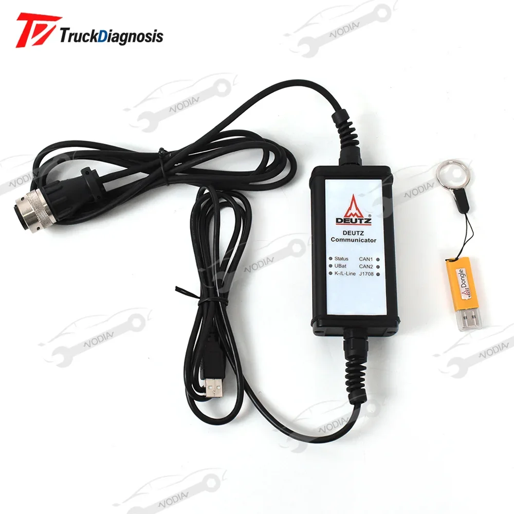 Для диагностического инструмента Deutz SerDia 2010 уровень 4-6 поддержка интерфейса DECOM