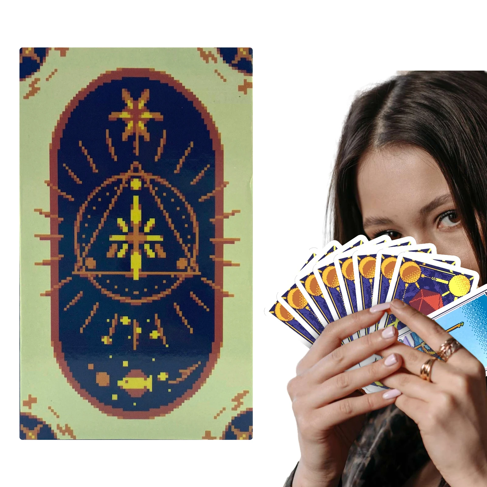 

Tarot Cards Full English Tarot Card For Fate Divination Tarot Deck Family Party Board Game Beginner Fortune Telling Game