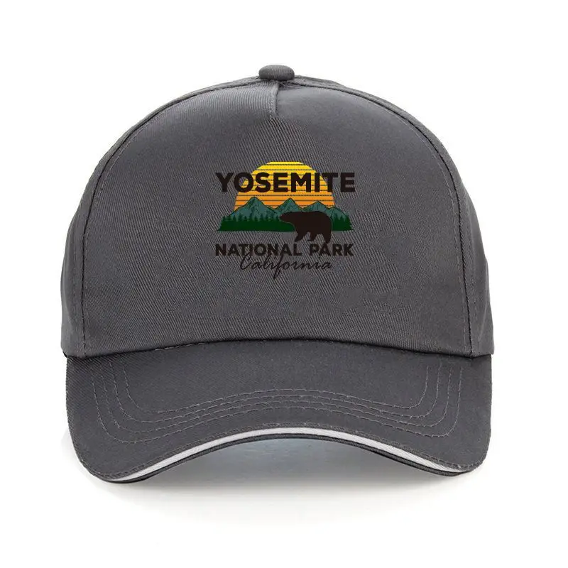 

New cap hat Yosemite National Park Sierra Nevada Black Bear Sunset California Baseball Cap yosemite national park black bear yos