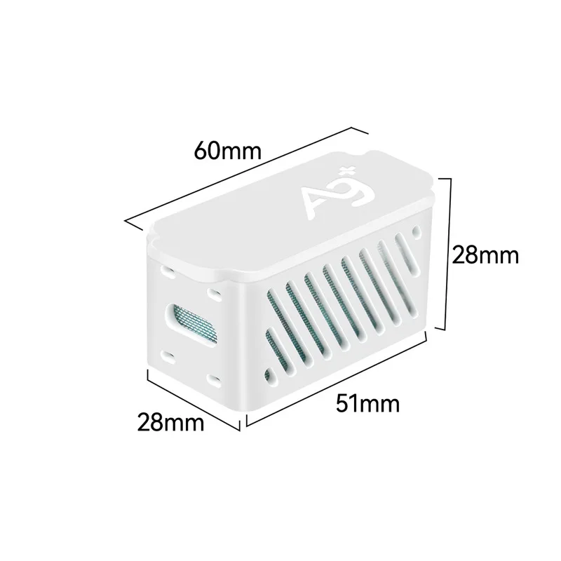 Запасные части для Roborock S7 MaxV Ultra Pro S8 Q Revo серебристый ионный бактериостатический