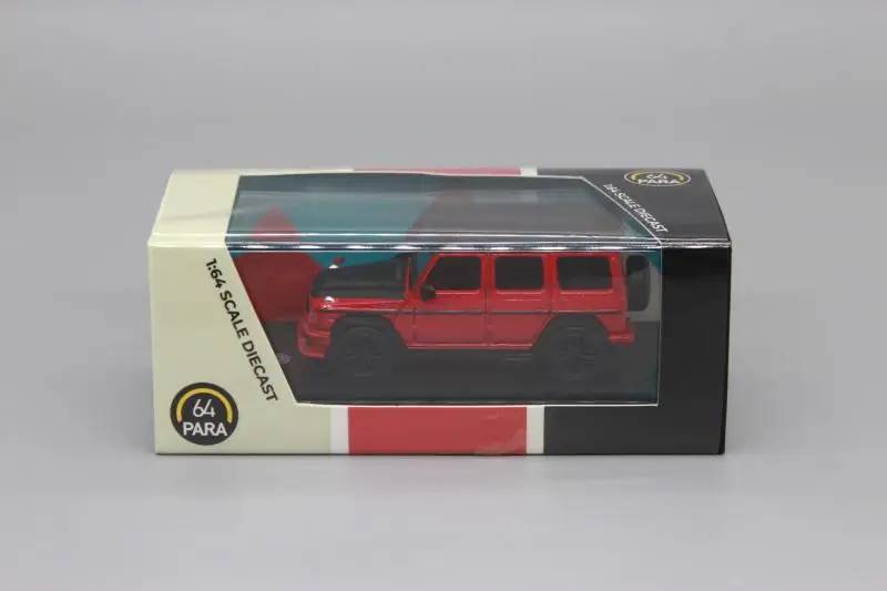 Коллекция автомобилей из литья под давлением сплава Mercedes-AMG G 63 красного цвета 1:64