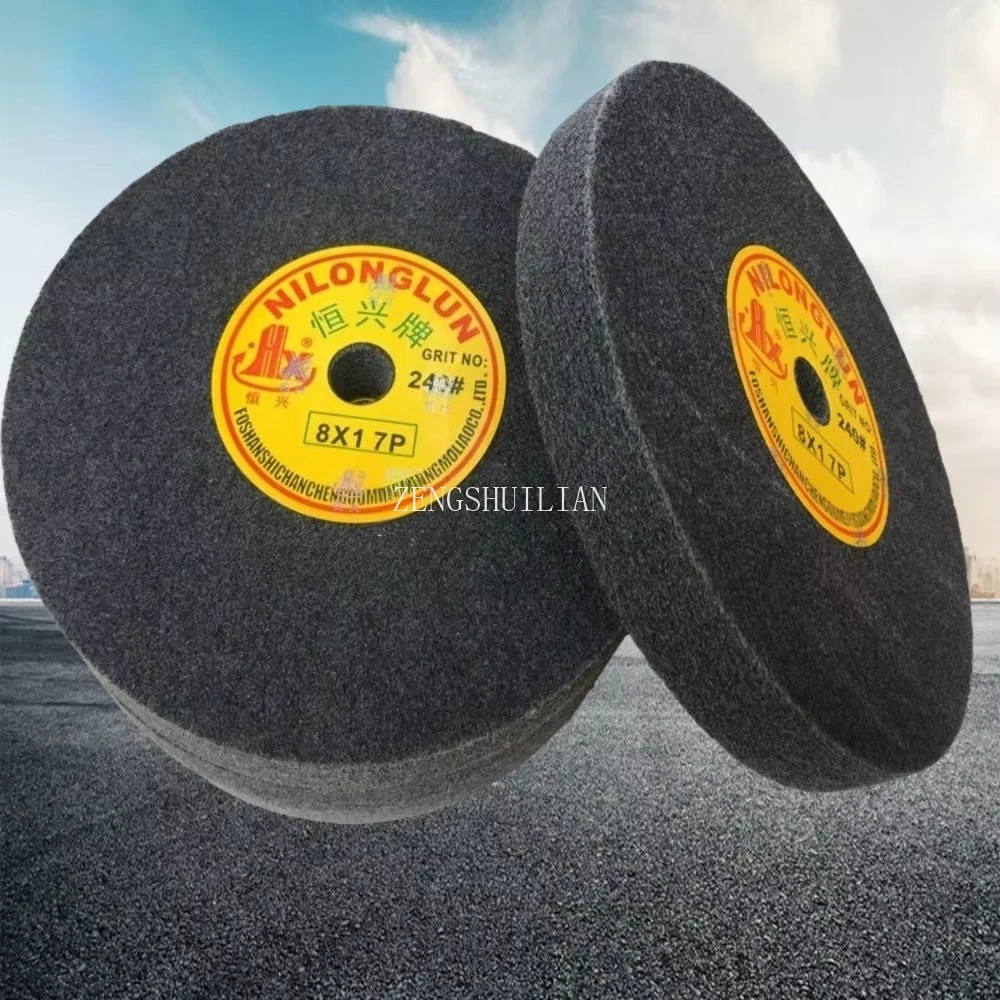 

1шт: 7P/9P/200x25 мм Полировальный круг из нейлонового волокна; Нетканый круг; Диск для волочения проволоки из нержавеющей стали; Полировальный диск