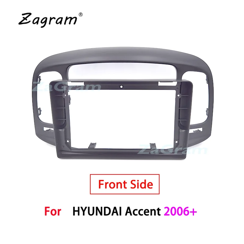 9-дюймовая 2 Din Автомобильная видео панель для HYUNDAI Accent 2006 + DVD аудио Рамка комплект