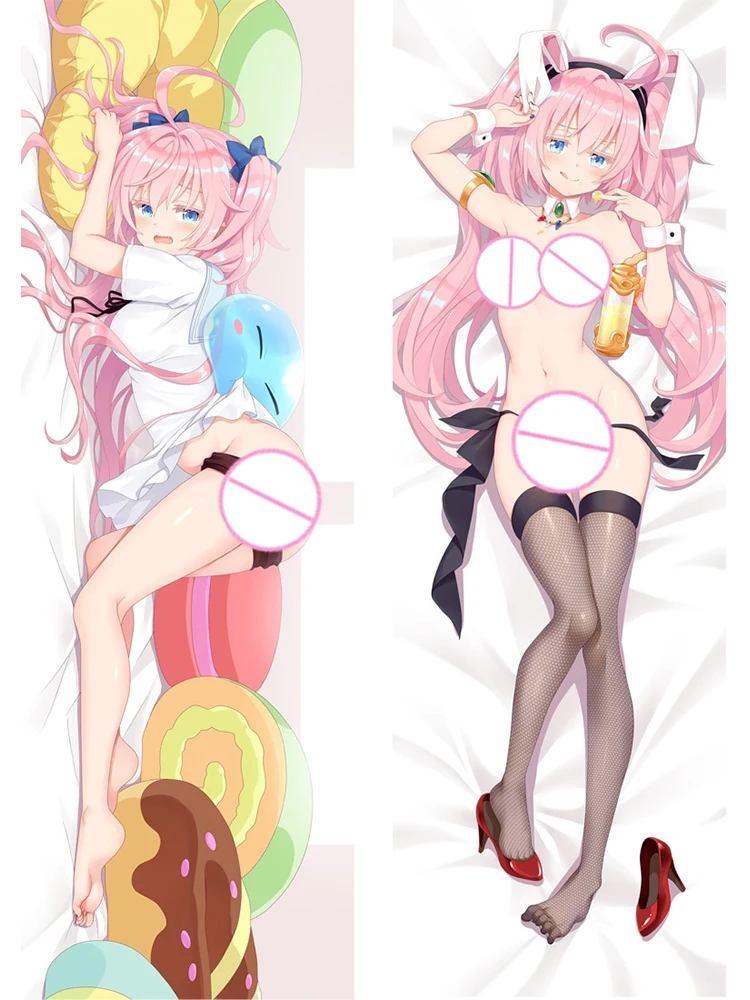 Наволочка Dakimakura Аниме Milim Nava двухсторонняя наволочка с принтом 2-сторонняя