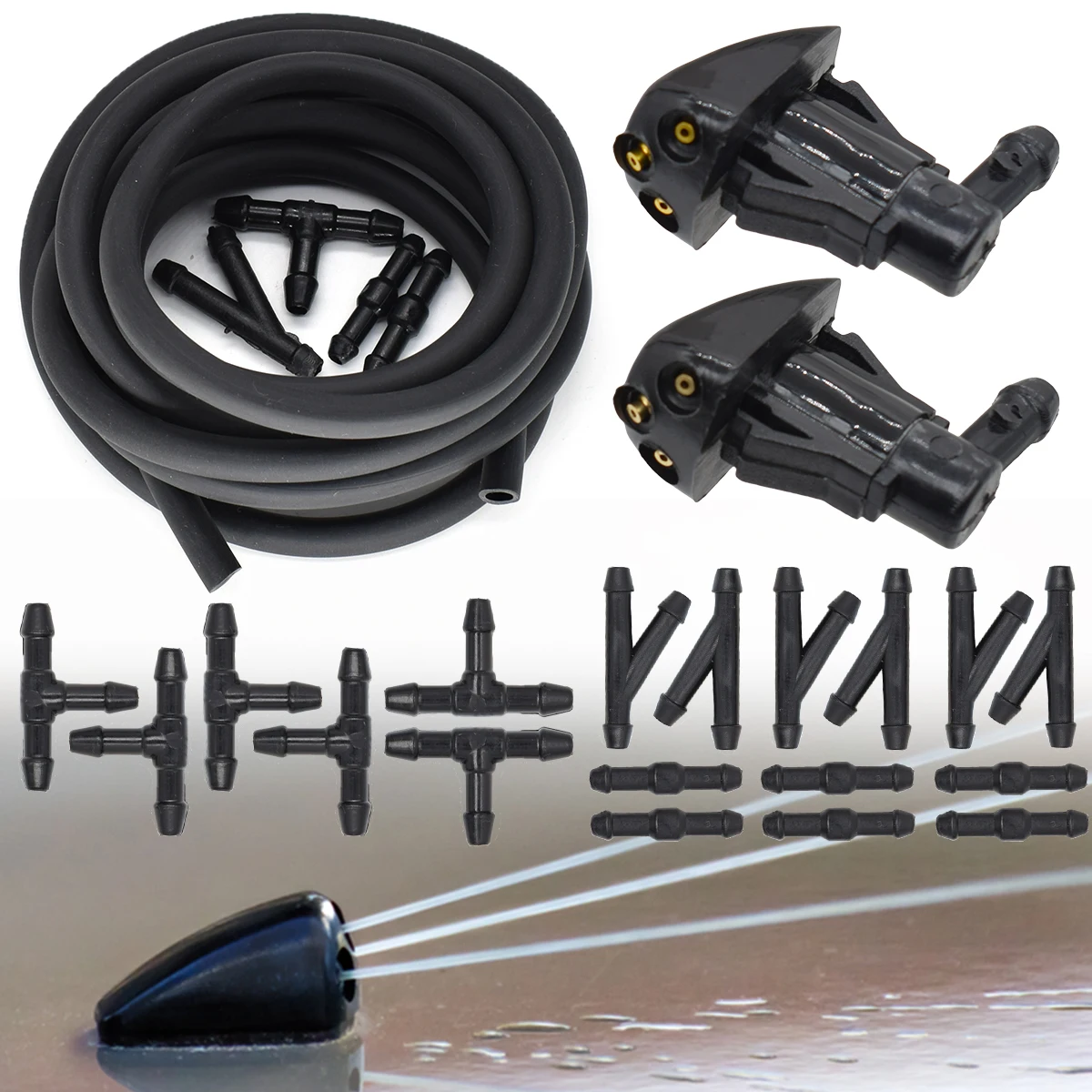 2X Передняя флейта для Toyota Prius Corolla Verso AR10 Highlander Hyundai Tucson MK1 KIA Sportage MK2 Spectra