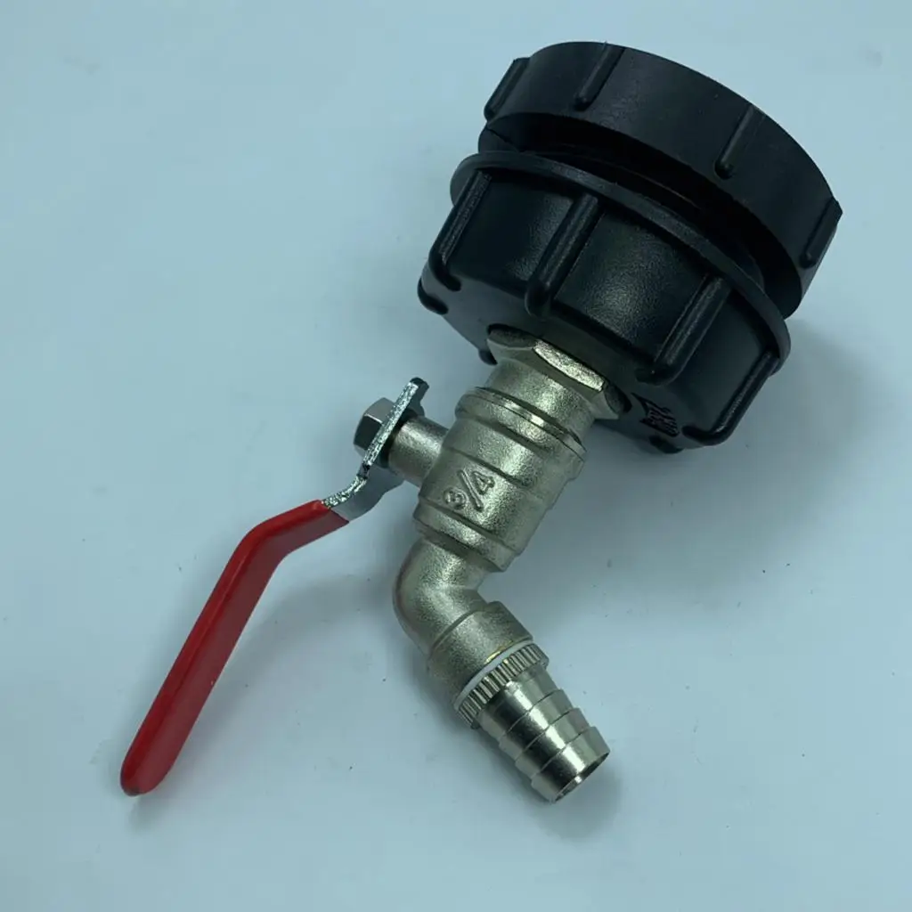 IBC Tote Tank Adapter 2 Fine 62 мм резьба прямые части водяного клапана 16