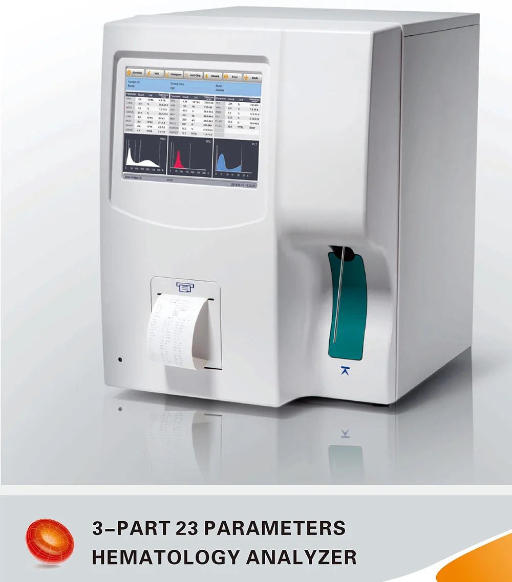 PROKAN CE 8-дюймовый ЖК-анализатор крови человека медицинский портативный