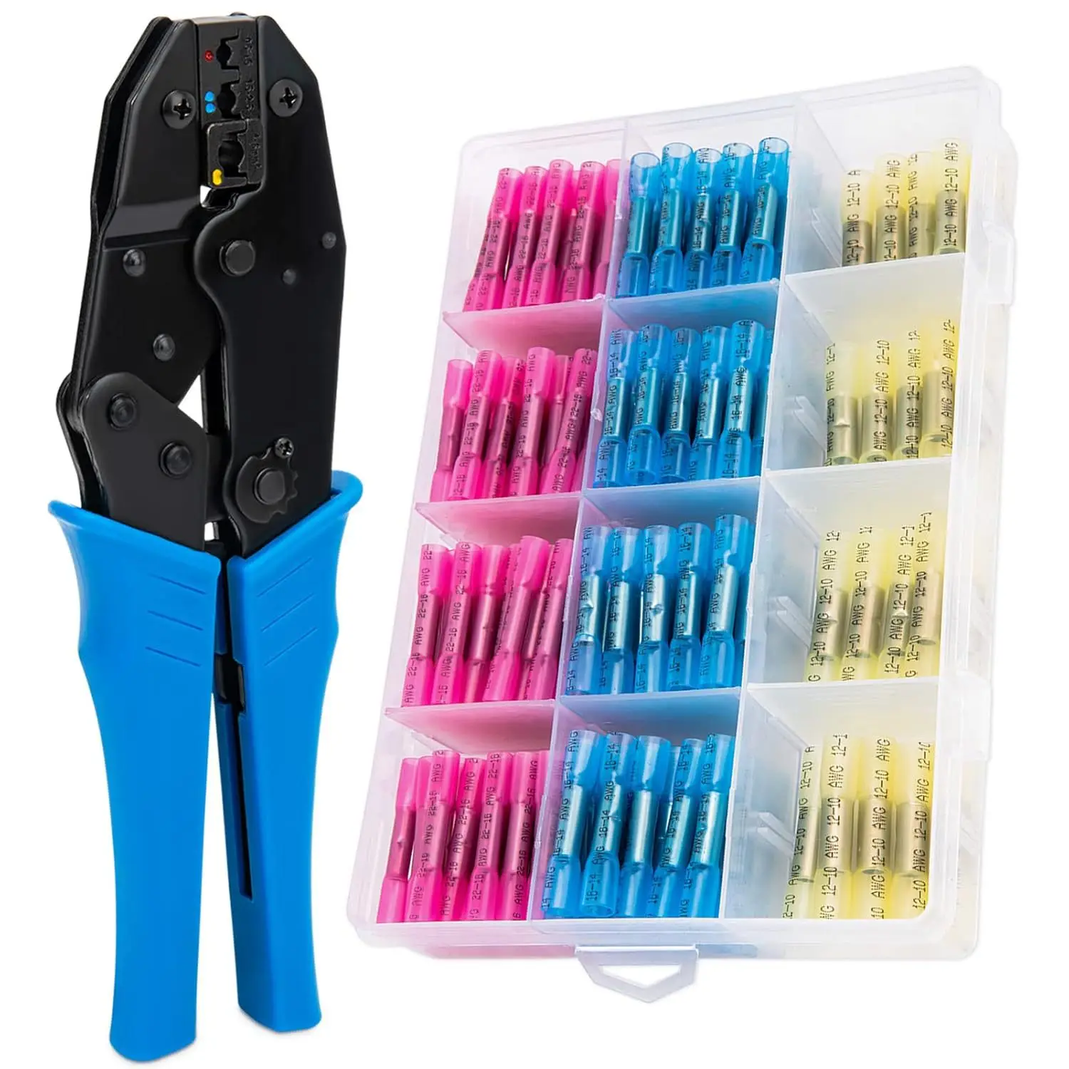 

Набор инструментов для обжима разъемов Lekon