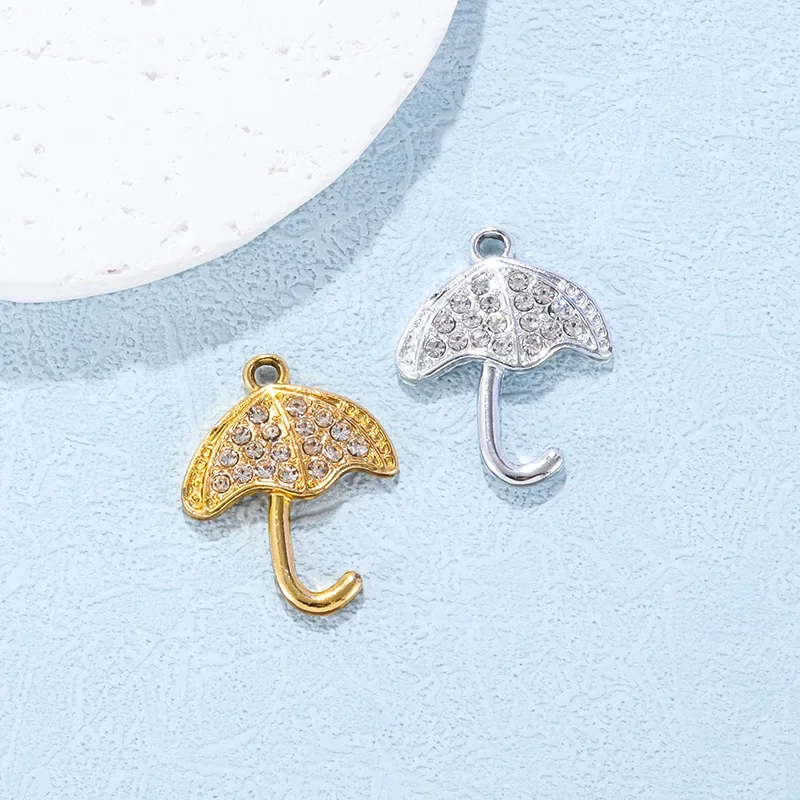 Мини-зонт от дождя встроенный бриллиантовый кулон аксессуары из сплава товары