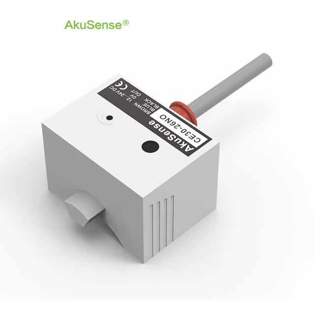 AkuSense Liquid level Material Level sensor 10-30V DC IP67 Water Proximity Capacitive Sensors Liquid Level Sensor Lower Price