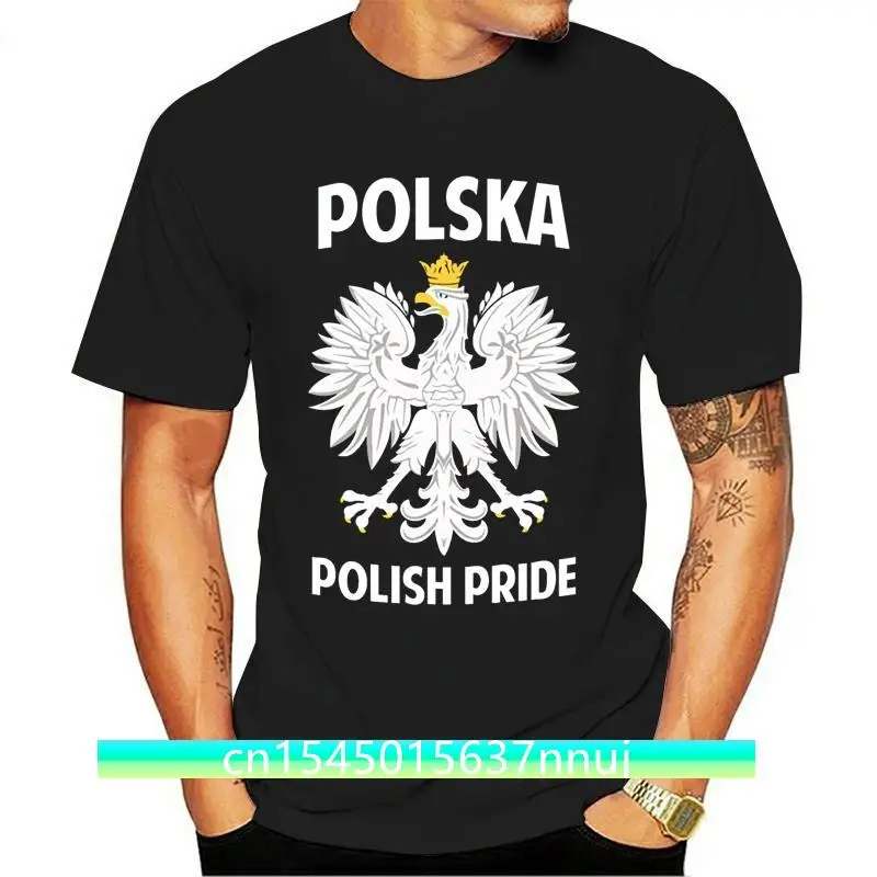 

New Men's Poland Polska Polish Pride Proud Eagle Gift Idea t shirt Character 100% cotton S-XXXL Unisex Crazy Breathable shir