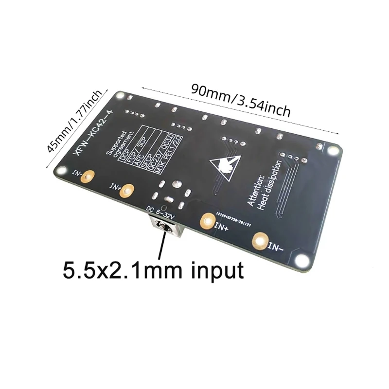 4-портовый USB-модуль зарядки QC3.0 быстрый и надежный USB-преобразователь QC2.0