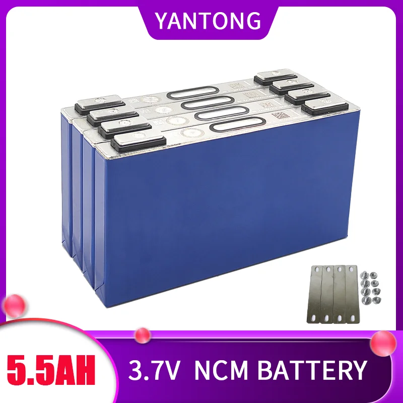 

Rechargeable Li-NMC Battery Prismatic BYD 3.7V 5.2AH Lithium Ion Battery Cells For Start-up Power