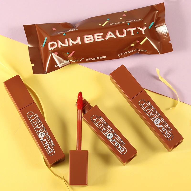 

Velvet Matte Liquid Lipstick Long Lasting Lip Gloss Makeup Lip Gloss Waterproof Non-bleach Moisturizing Silky Chocolate Lip Tint