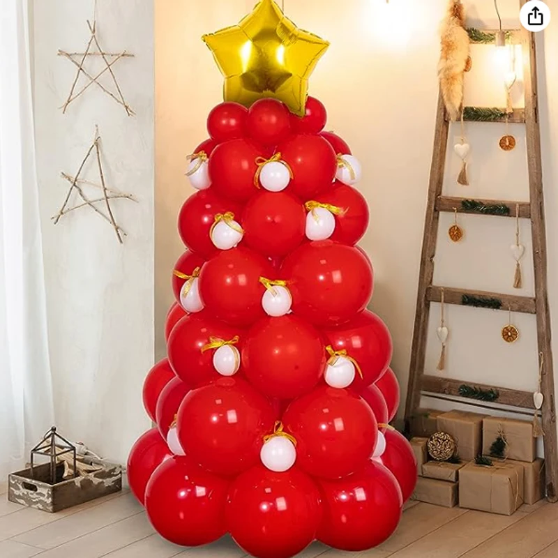 елка из воздушных шаров. воздушный шар мандаринового цвета. фото́ ел кпи и елоч игрушки. елка на воздушном. елка из надувных шаров.