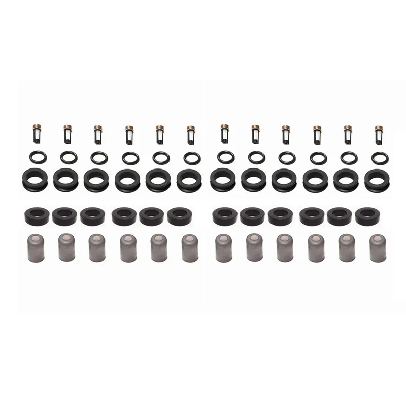 

12 комплектов, комплекты для ремонта форсунки топливного инжектора 23250-65020 для пикапа Toyota 1989-1995 SR5 T100 3,0 2320965020, детали инжектора